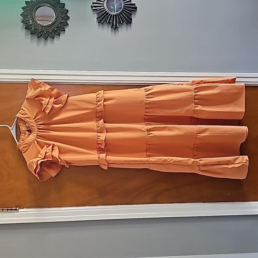 Apricot dress